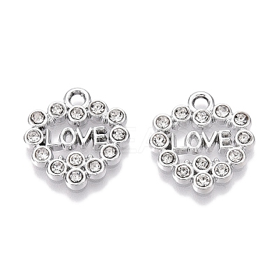 Rack Plating Alloy Pendants FIND-N005-27P-01-1
