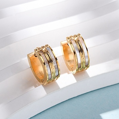 304 Stainless Steel Hoop Earrings EJEW-D331-14G-1