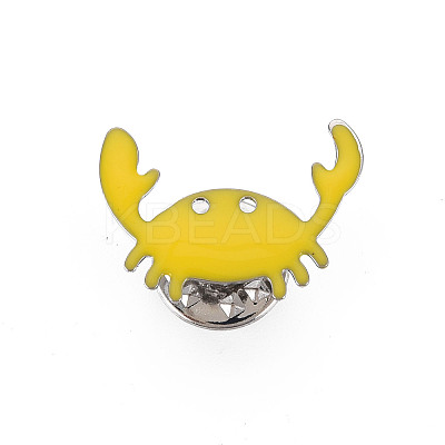 Cute Crab Enamel Pin JEWB-S012-004P-NF-1