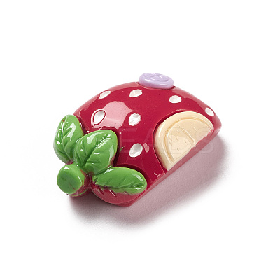 Opaque Resin Imitation Food Decoden Cabochons LS-CRES-M016-02F-1