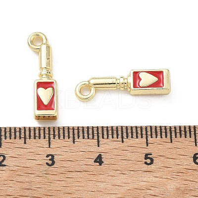 Alloy Enamel Pendants FIND-D044-13G-1