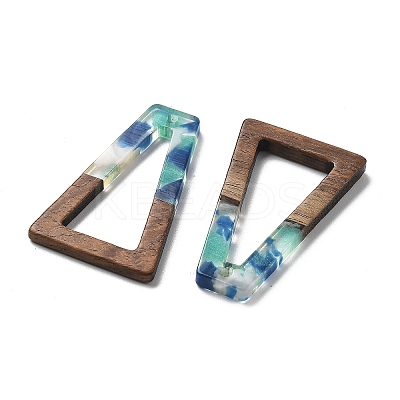 Resin and Walnut Pendants FIND-R051-03A-1