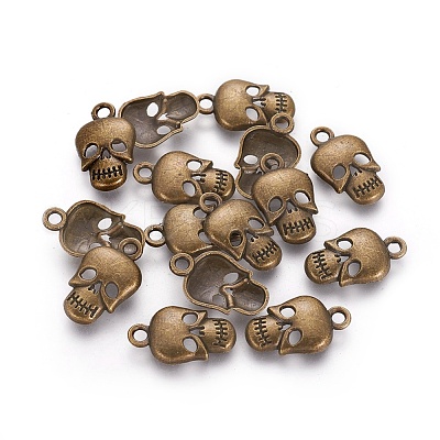 Tibetan Style Alloy Pendants TIBEP-K585-AB-NR-1