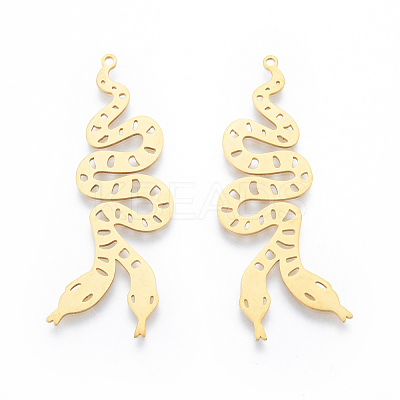 201 Stainless Steel Pendants STAS-N090-LA910-2-1