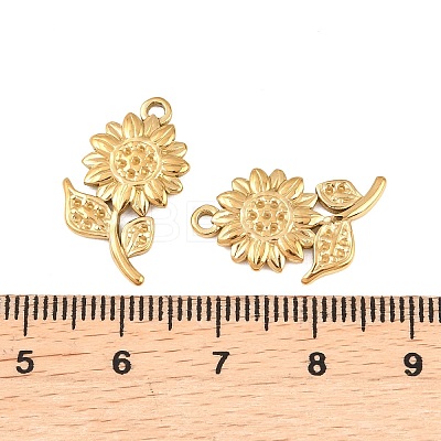 304 Stainless Steel Pendants STAS-K322-01G-1