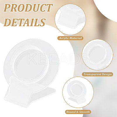 Acrylic Bracelet Display Stands BDIS-WH0016-01-1