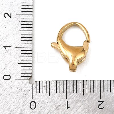 316 Stainless Steel Lobster Claw Clasps STAS-C154-02B-G-1