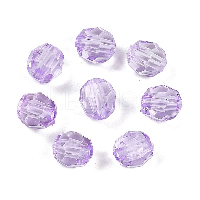 Transparent Acrylic Beads OACR-Q015-01D-1