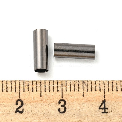 Brass Tube Beads KK-Z045-04B-B-1