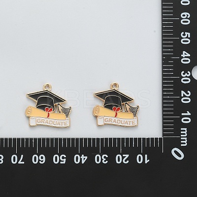 20Pcs Alloy Enamel Pendants ENAM-CJ0004-17-1