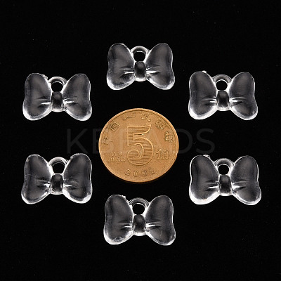 Transparent Acrylic Pendants TACR-T024-02BA-205-1