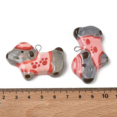 Handmade Porcelain Pendants PR-CBA775D-02B-1