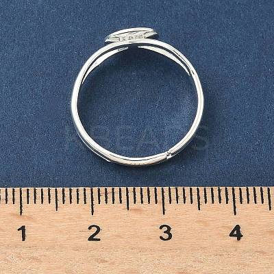 Adjustable Brass Pad Ring Setting KK-K414-05B-S-1