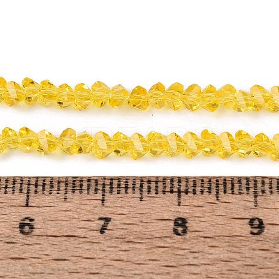 Transparent Glass Beads Strands GLAA-N018-3mm-04-1
