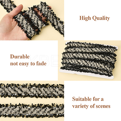 Polyester Lace Trim OCOR-WH20003-25A-1