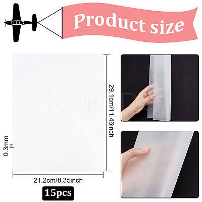 Resin Heat Shrink Sheets Film DIY-WH0304-531A-1