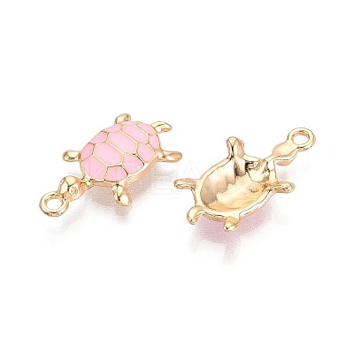 Alloy Enamel Pendants PALLOY-T092-26G-03-1