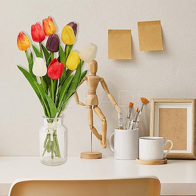 PU Leather Imitation Tulip DIY-GA0001-24-1