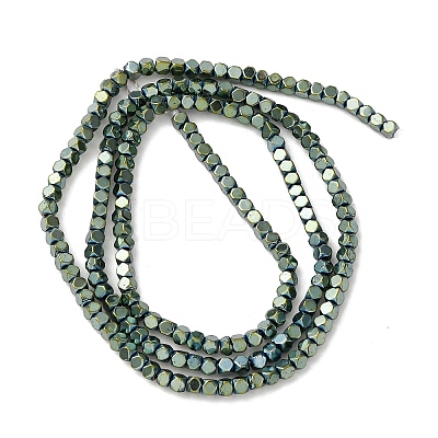 Electroplated Synthetic Non-magnetic Hematite Beads Strands G-L485-10A-01-1