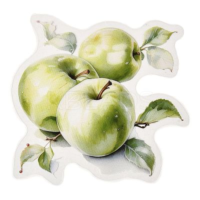 10Pcs Fruit PET Self-Adhesive Stickers DIY-K074-08E-1