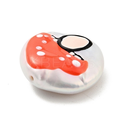 Autumn Theme Natural Culture Freshwater Pearl Beads PEAR-E015-04-1