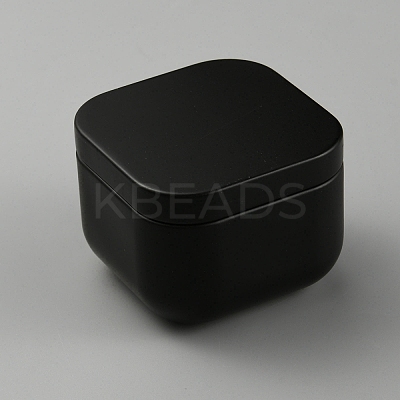 Square Tinplate Mini Tea Cans CON-WH0089-26EB-1