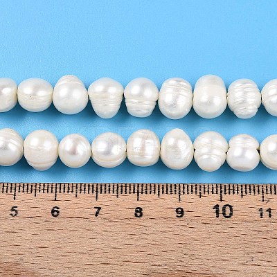 Natural Cultured Freshwater Pearl Beads Strands LS-PEAR-L001-C-08-01-1