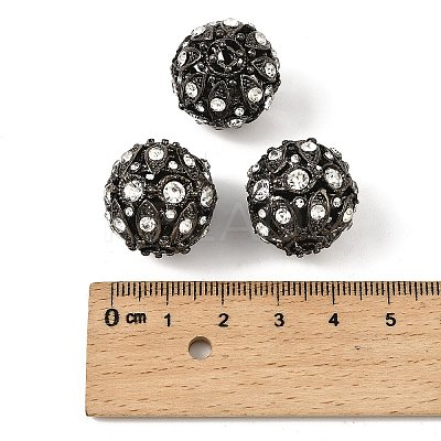 Alloy Rhinestone Beads RB-D260-B-1