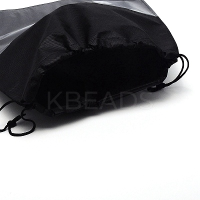 Blank Non-Woven DIY Craft Drawstring Storage Bags ABAG-TAC0002-02C-02-1