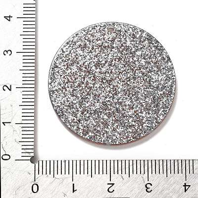 Transparent Resin Pendants RESI-M037-02A-1