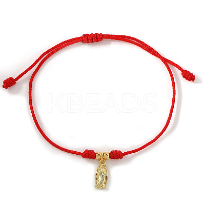 304 Stainless Steel Virgin Mary Charm Bracelets WH3603-1