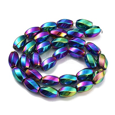 Synthetic Non-magnetic Hematite Beads Strands G-P545-G02-01B-1