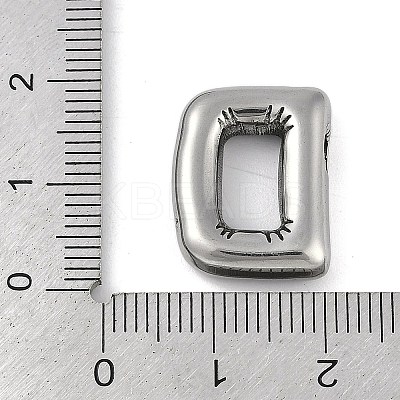 Anti-Tarnish 304 Stainless Steel Pendants STAS-K256-25D-P-1