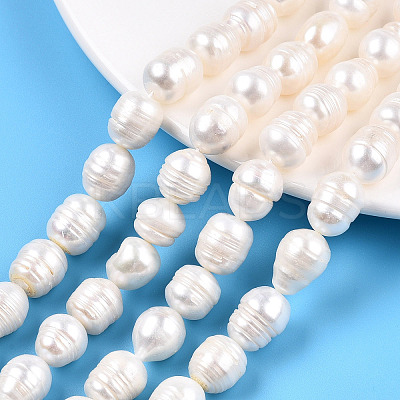 Natural Cultured Freshwater Pearl Beads Strands PEAR-N012-11A-1