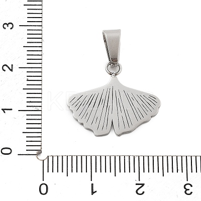 304 Stainless Steel Pendants STAS-F313-19P-1