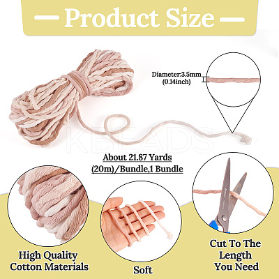 Gradient Color Cotton Cord OCOR-TAC0021-11E-1