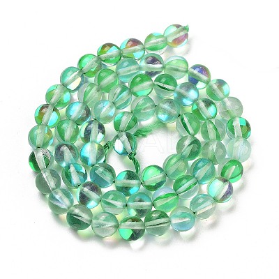 Transparent Glass Beads GLAA-B022-6mm-02-1