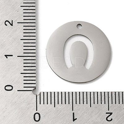Non-Tarnish 201 Stainless Steel Pendants LS-STAS-E206-02P-05-1