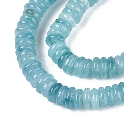 Dyed Natural White Jade Beads Strands G-T142-6mm-05F-1