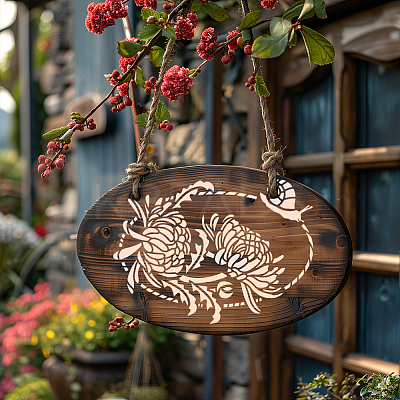 PET Hollow Out Drawing Painting Stencils DIY-WH0421-0055-1