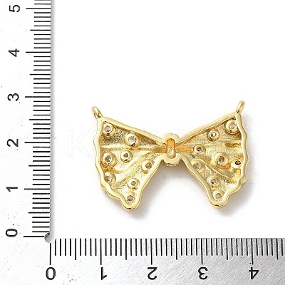 Real 18K Gold Plated Brass Micro Pave Cubic Zirconia Pendants KK-M281-01G-01-1