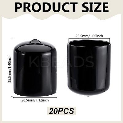 20Pcs PVC Protective Sleeve for Screw FIND-GA0007-98B-1