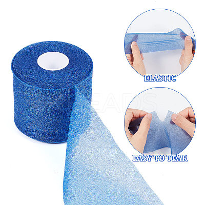 3 Rolls 3 Colors Sponge Underwrap Bandages AJEW-GF0006-45-1