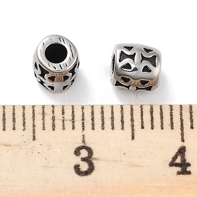 304 Stainless Steel Beads STAS-M057-42AS-01-1