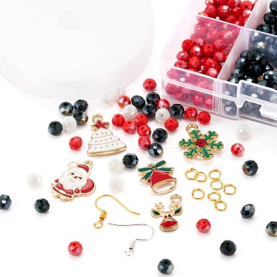DIY 4 Pairs Earring/Bracelets Making Kits DIY-FS0001-41-1
