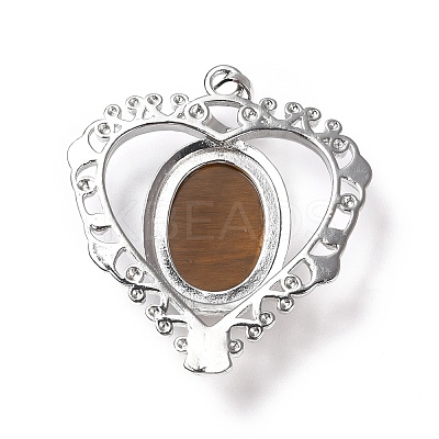 Natural Tiger Eye Pendants G-I322-04P-10-1