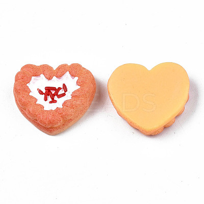 Epoxy Resin Resin Cabochons CRES-S358-76A-1