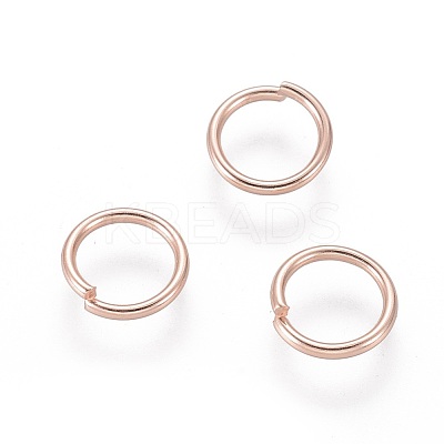 304 Stainless Steel Open Jump Rings STAS-O098-02RG-05-1