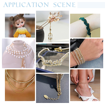 500Pcs 5 Colors Rack Plating Brass Beads KK-PH0005-33B-1