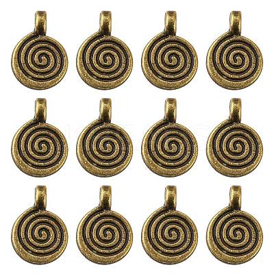 Tibetan Style Alloy Charms MLF0339Y-1